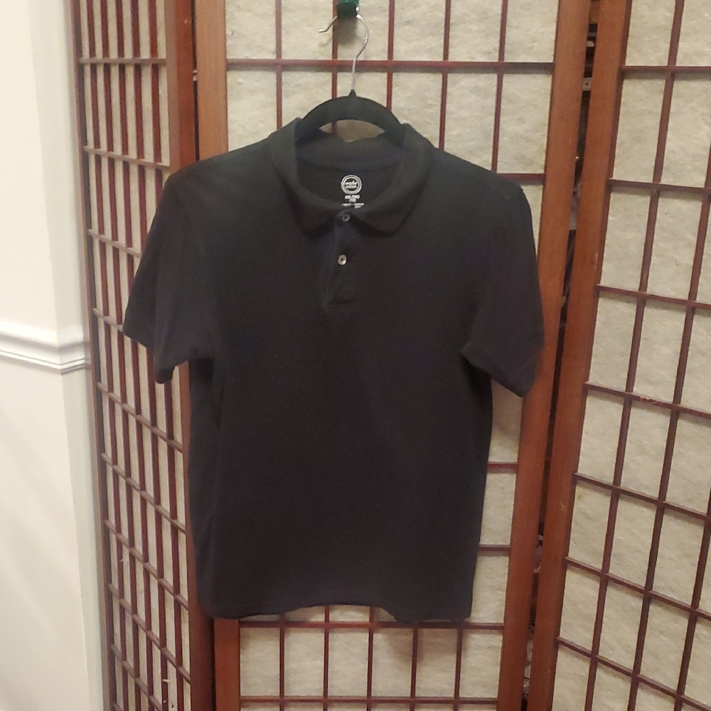 Gildan Black Polo Shirt Versatile Cotton Blend